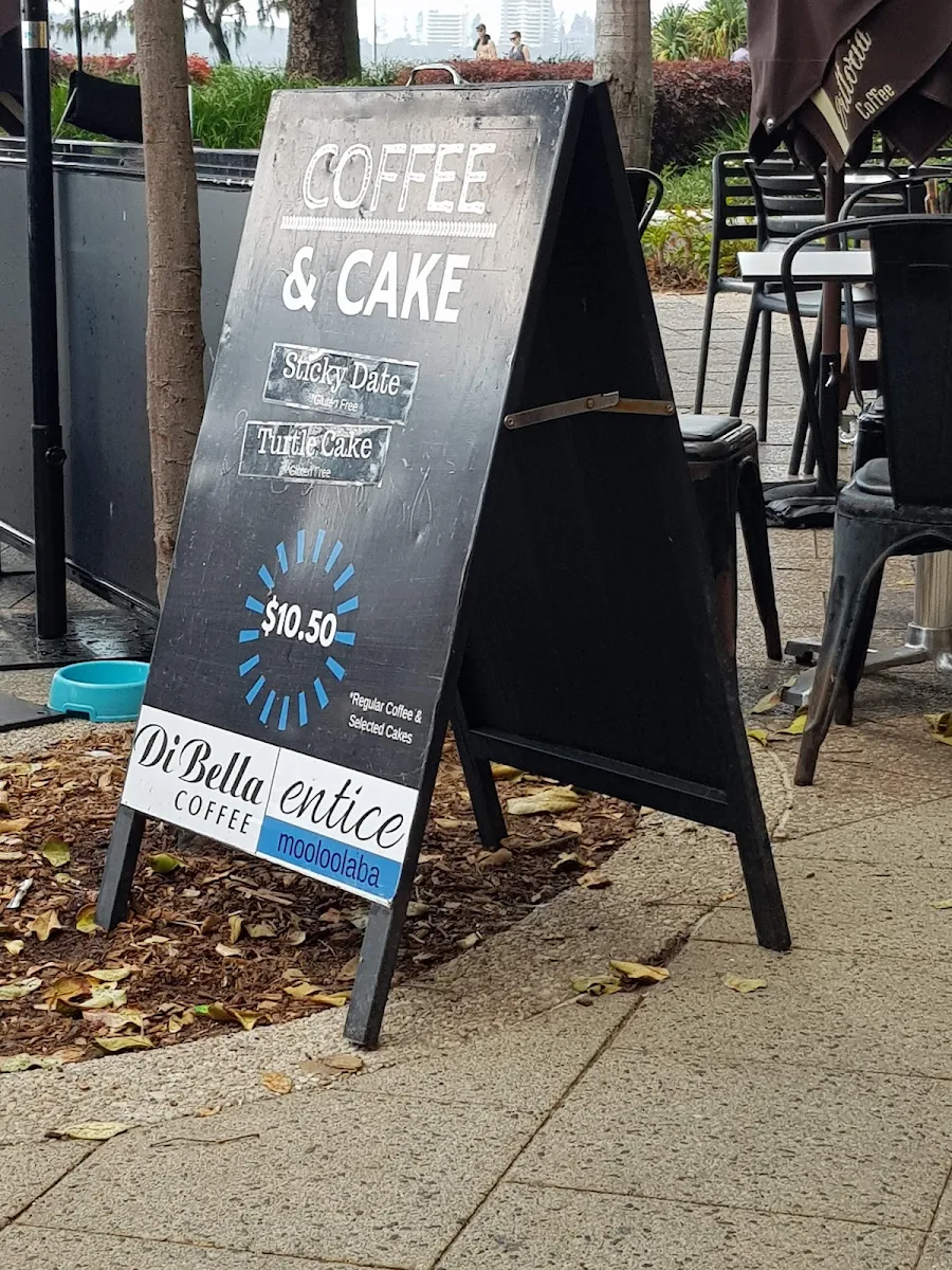 Menu, Entice Food & Wine