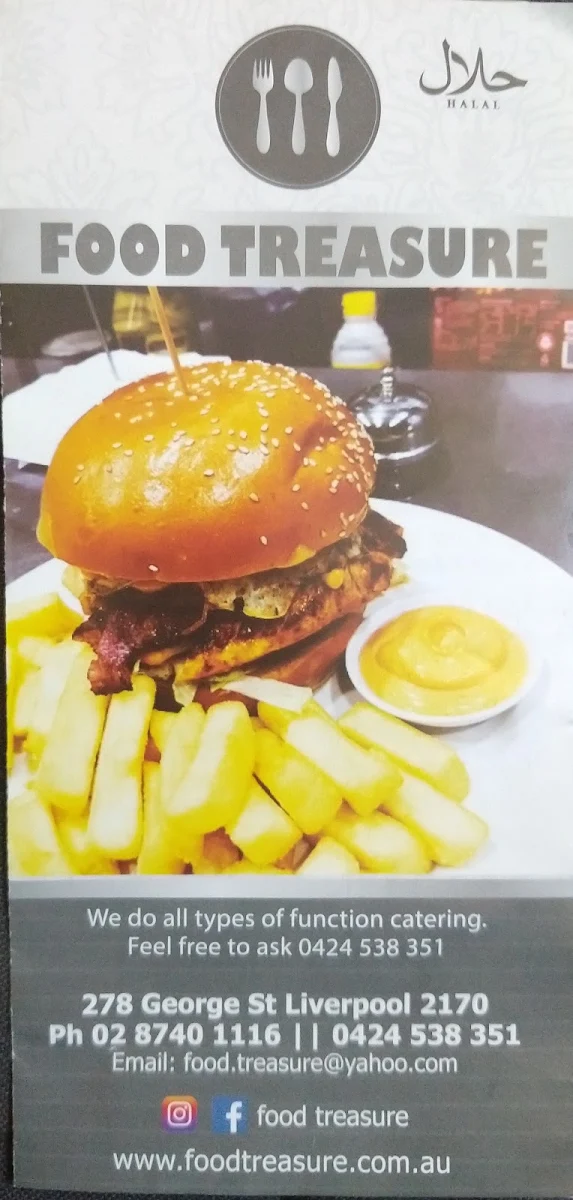 Food & drink, Halal Food Treasure Cafe