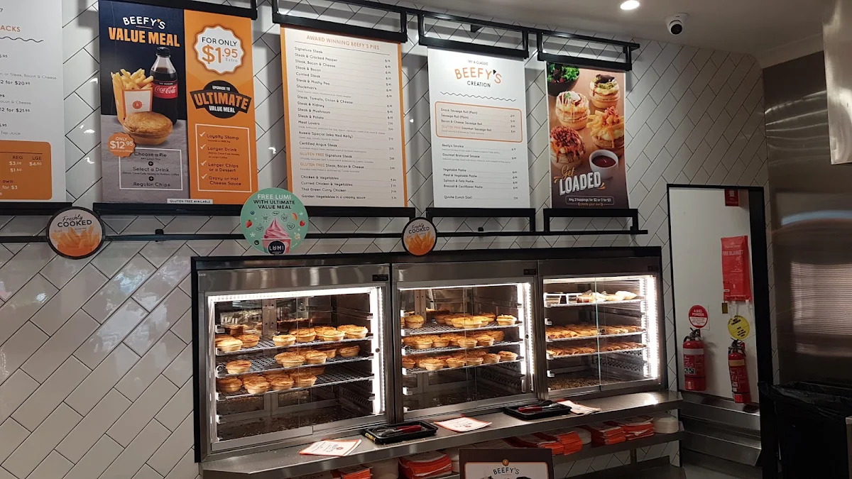 Menu, Beefy's Aussie World