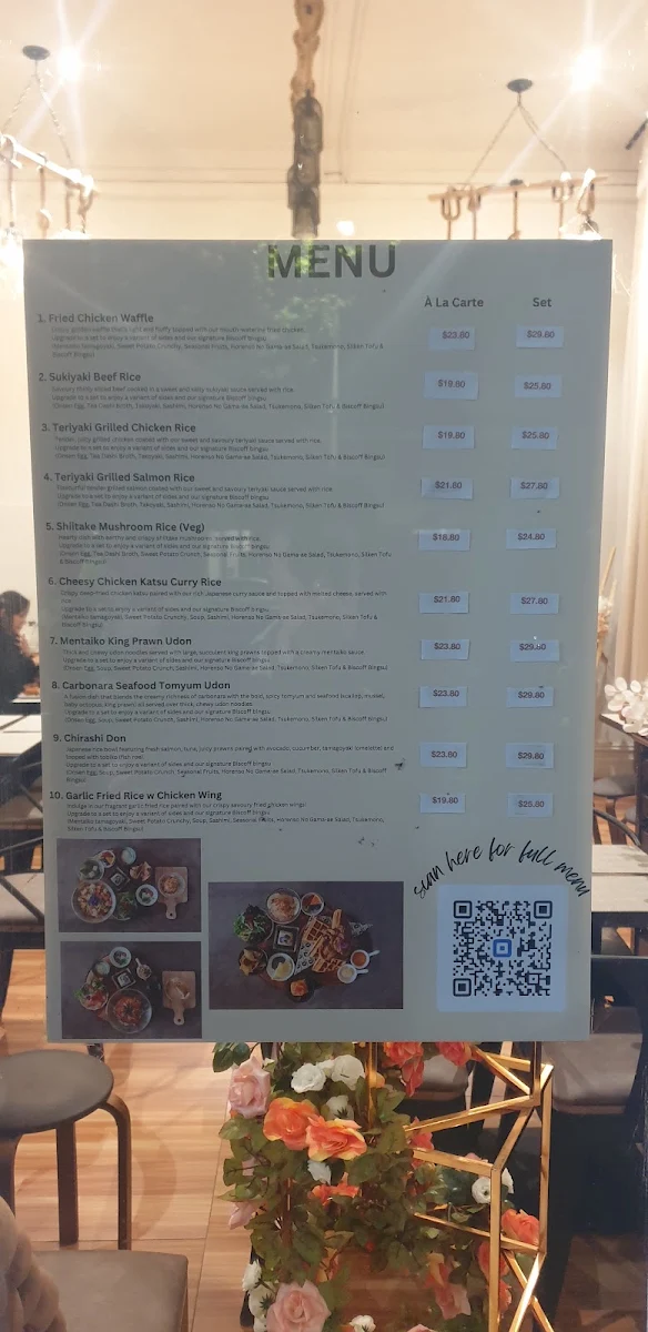 Menu, Zero Degrees Celsius