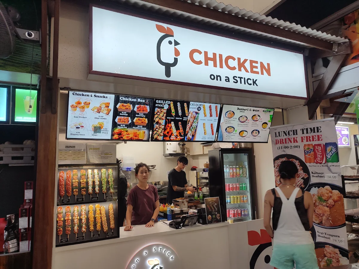 Menu, CHICKEN on a STICK