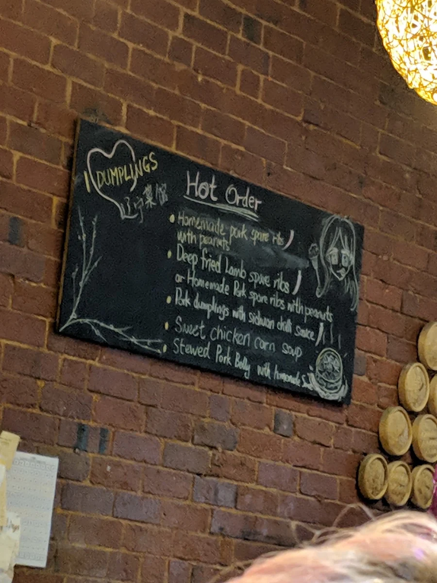Menu, I Love Dumplings - Richmond