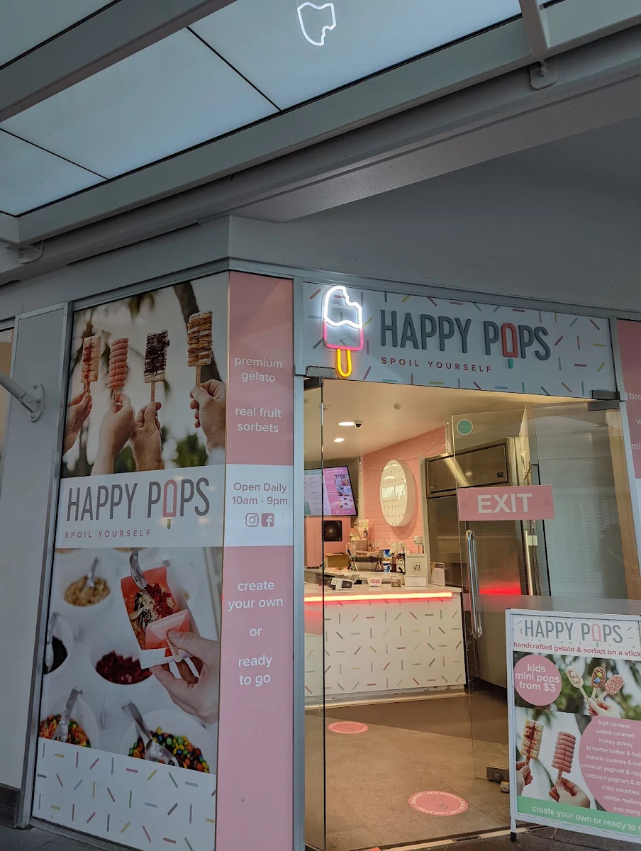 Menu, Happy Pops Noosa