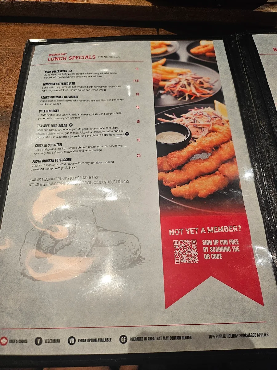 Menu, Lone Star Rib House & Brews Ed Square