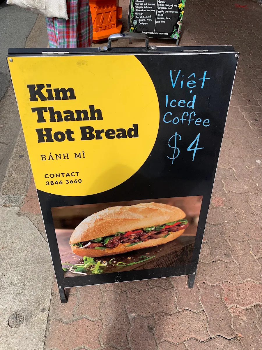 Menu, Kim Thanh Hot Bread