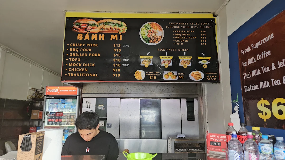 Menu, Kim Thanh Hot Bread