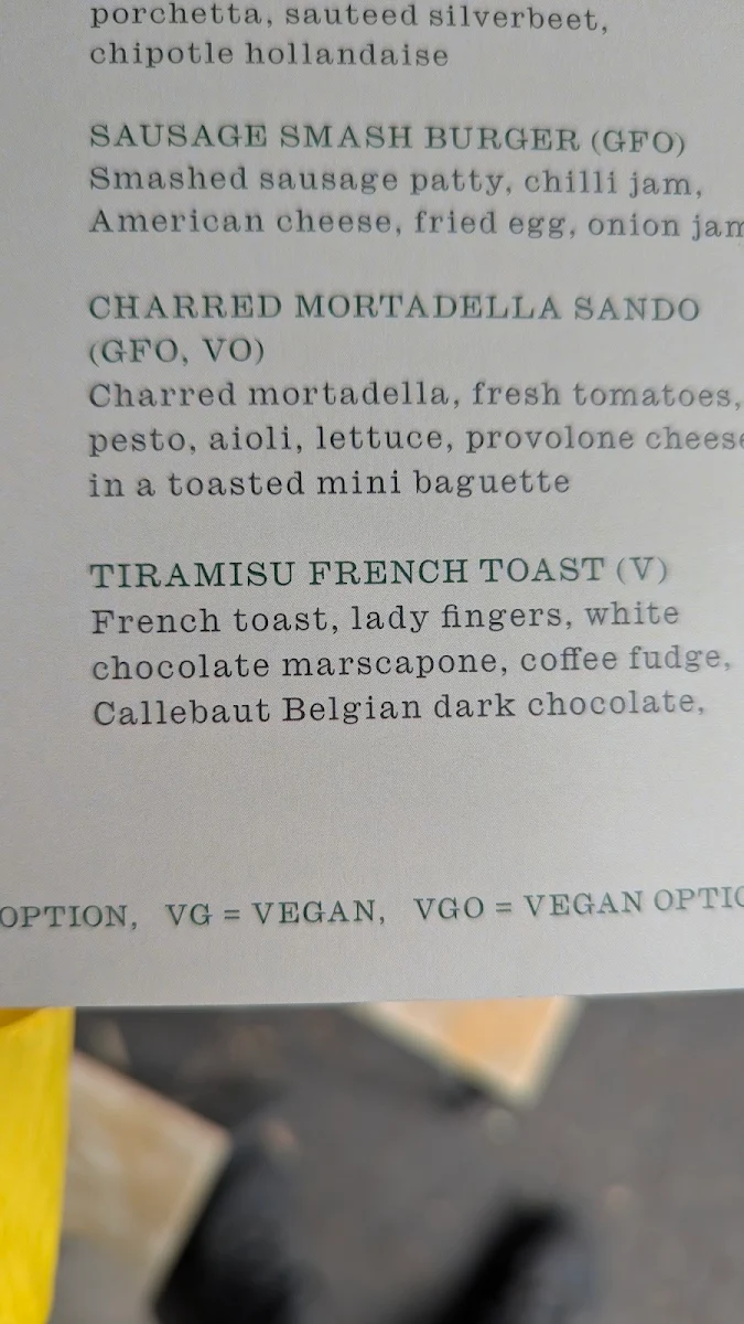 Menu, Local Crowd