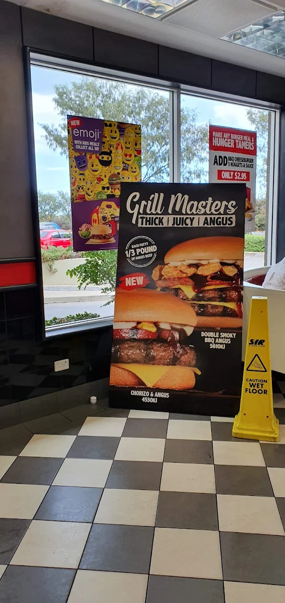 Menu, Hungry Jack's Burgers Clarkson