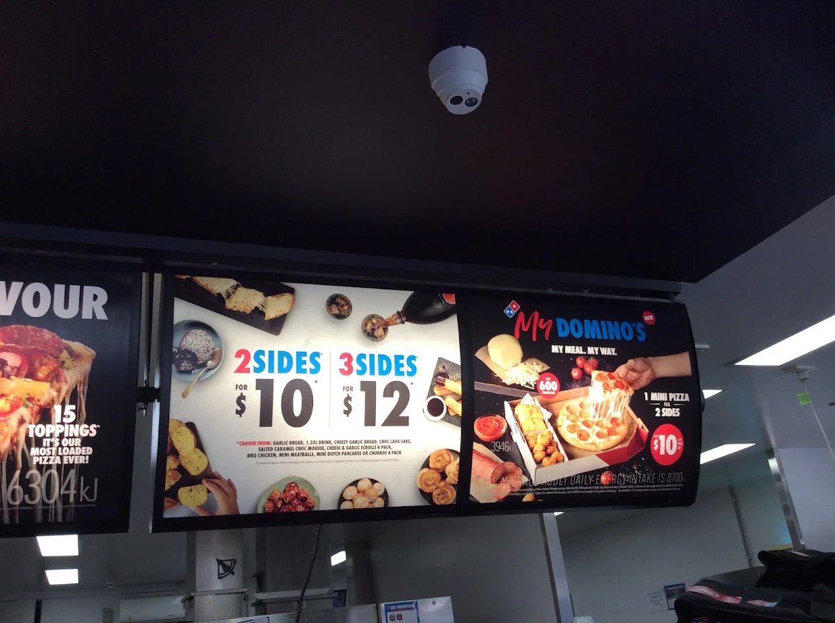 Menu, Domino's Pizza Knox