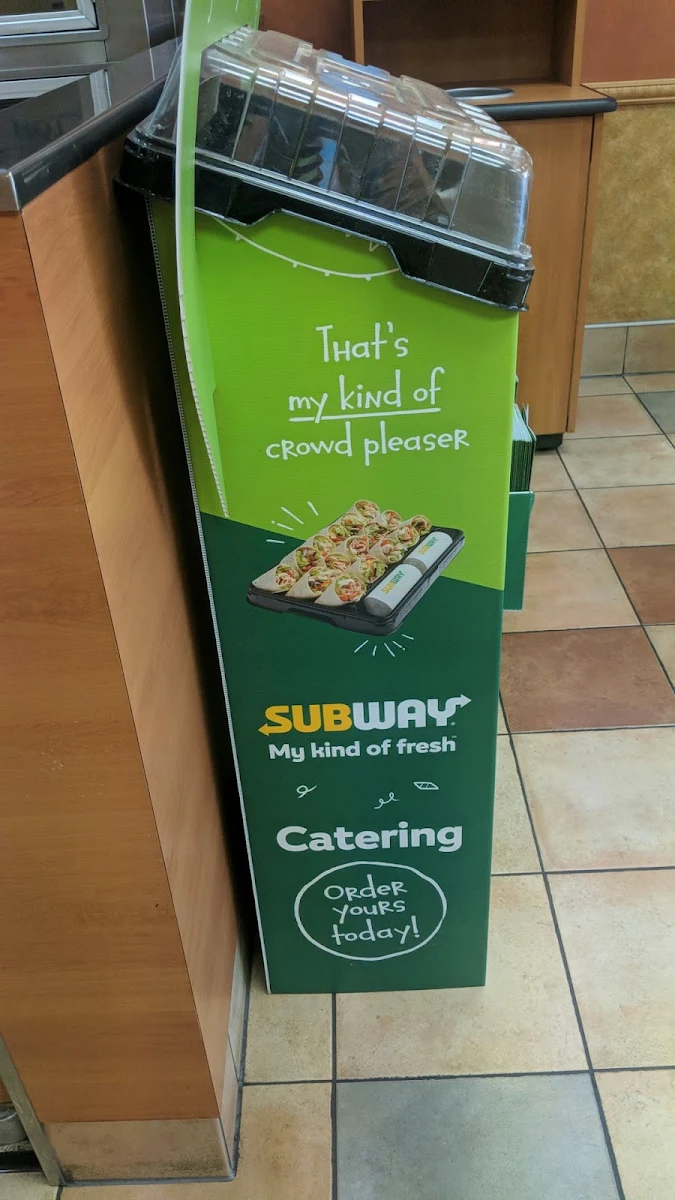 Menu, Subway
