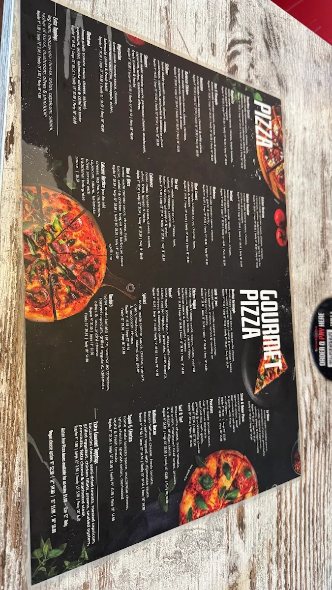 Menu, Marcellina Adelaide