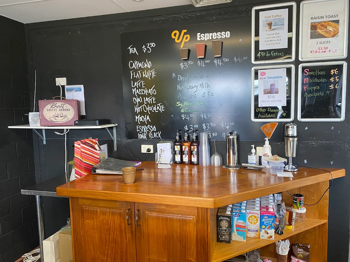 Menu, Cafe on Crombie