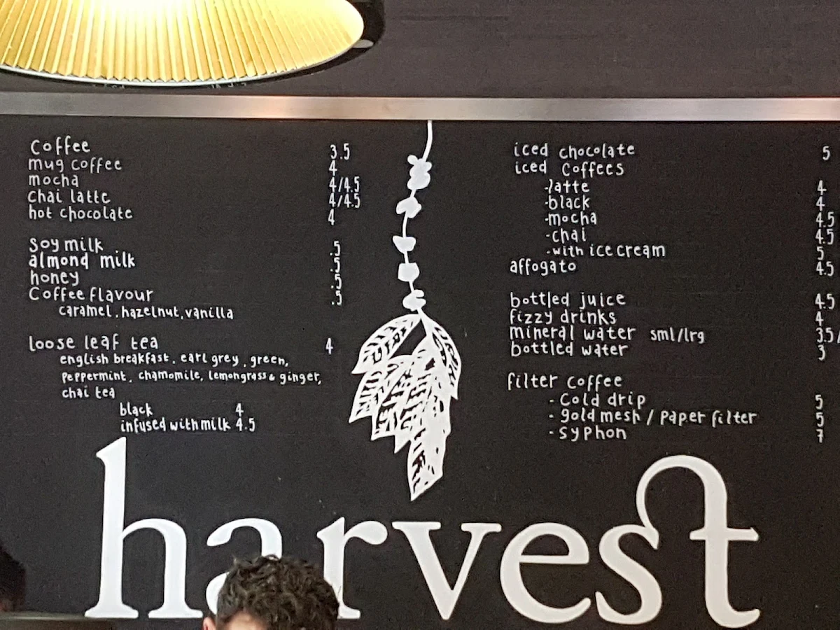 Menu, Harvest