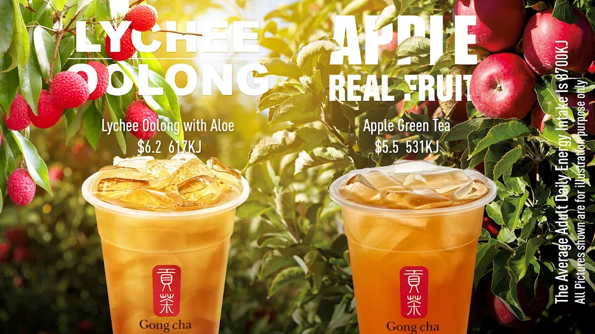 Menu, Gong Cha Hollywood Plaza