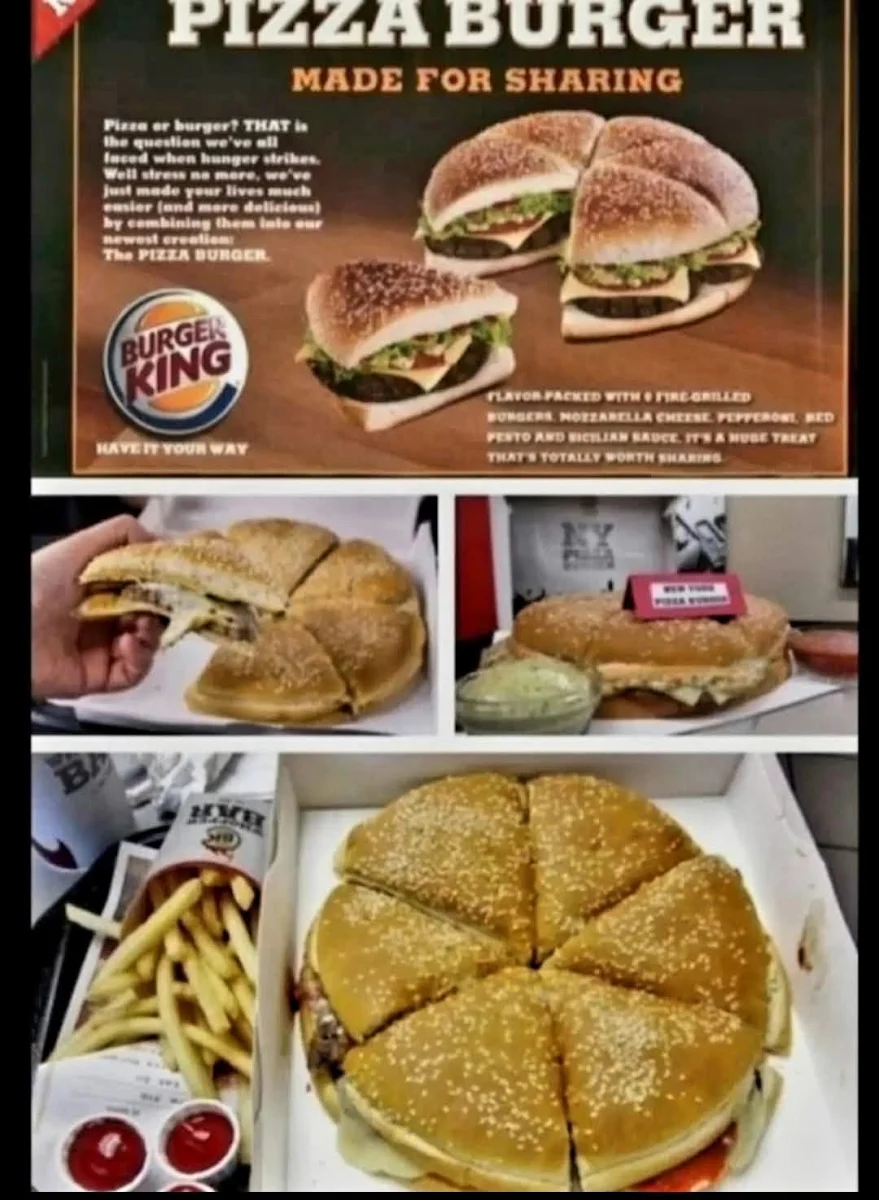 Menu, Hungry Jack's Burgers Hobart