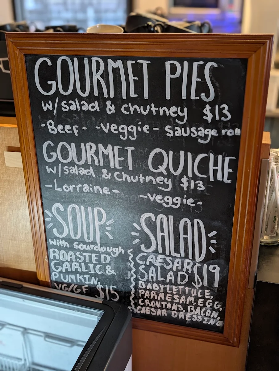 Menu, Boxwood Cafe