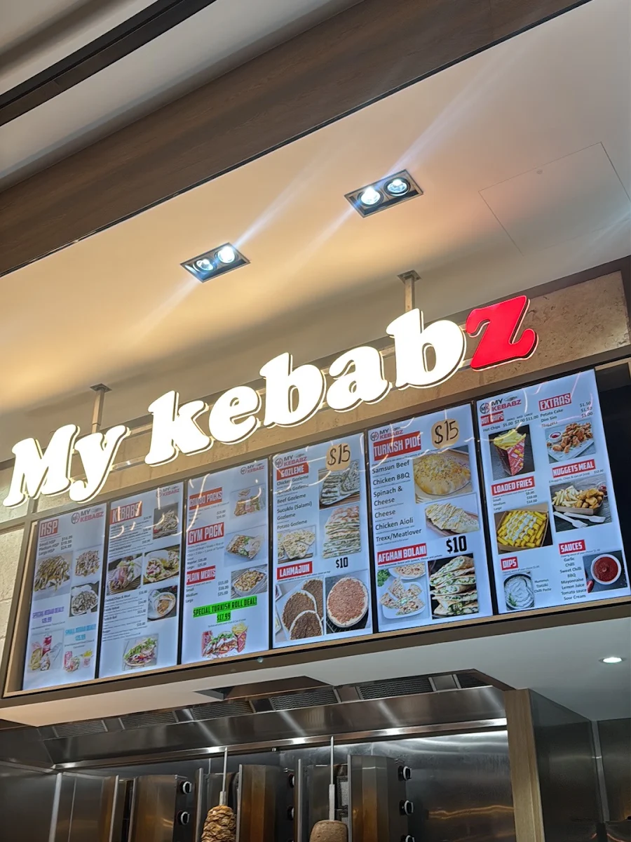 Menu, My Kebabz