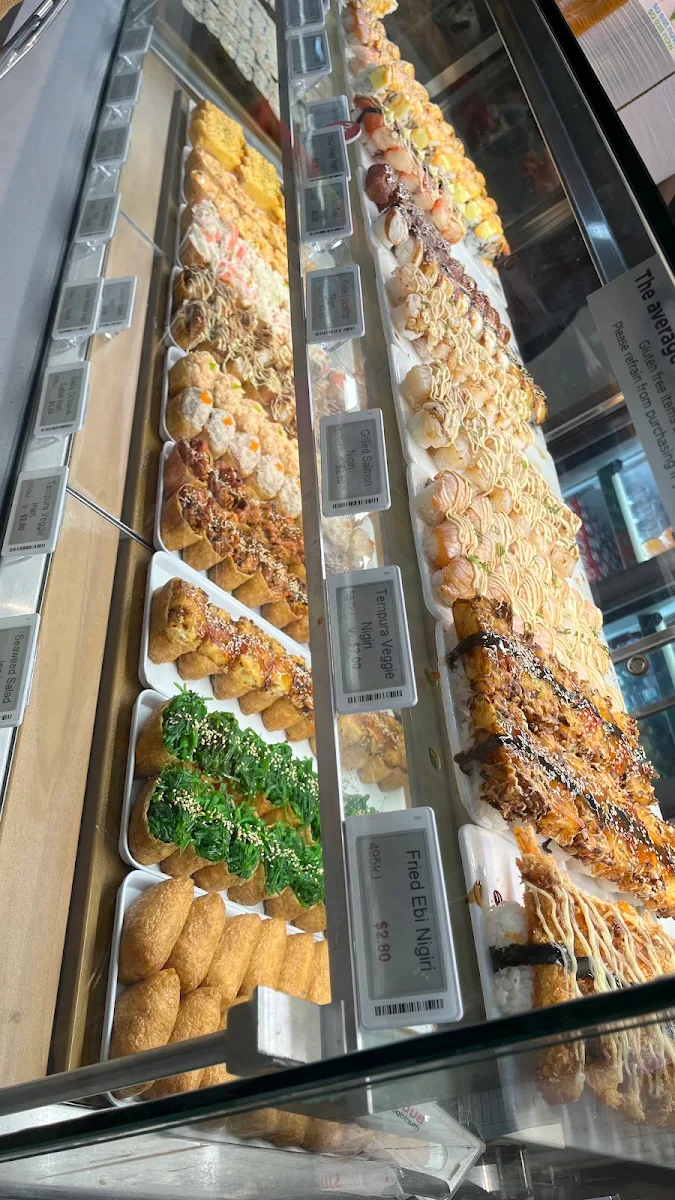Menu, Sushi Hub Southlands Boulevarde