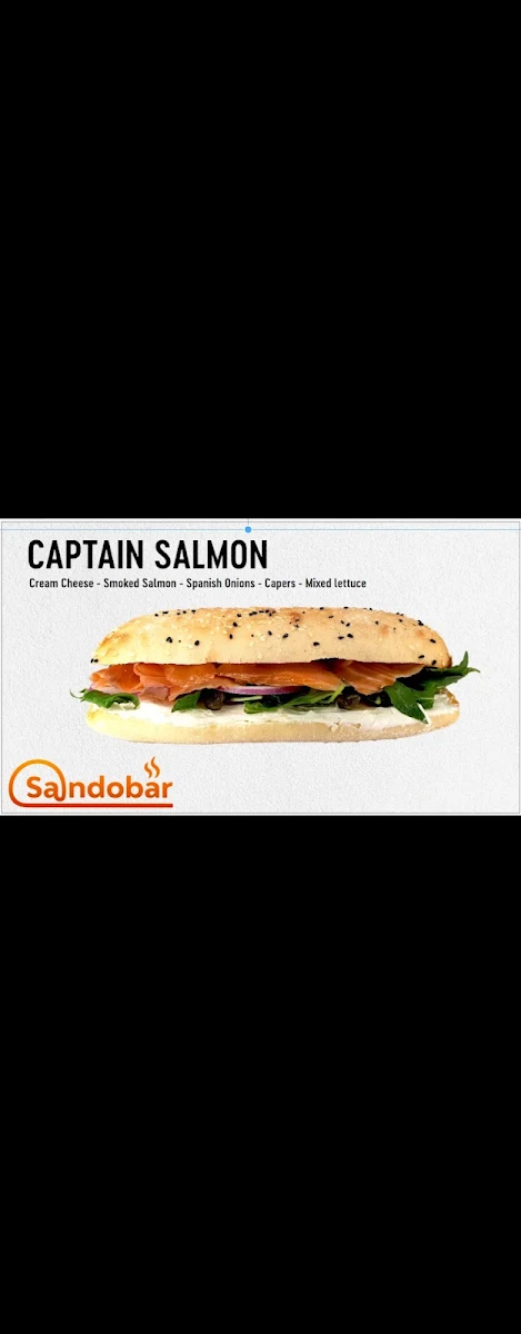 Menu, Sandobar