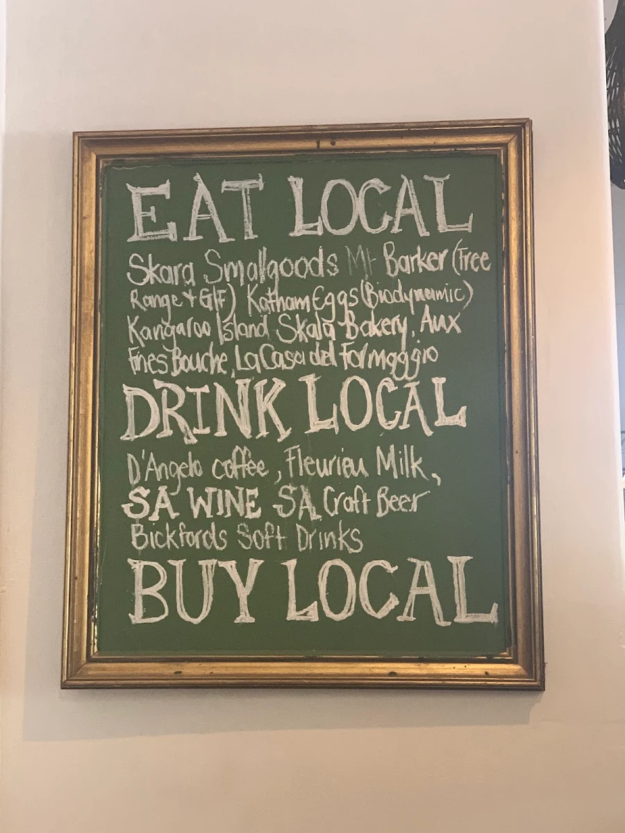 Menu, Queenies Store