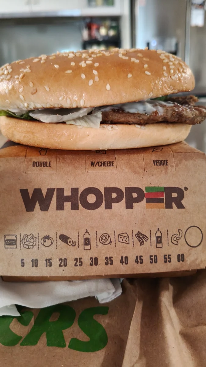 Menu, Hungry Jack's Burgers Watergardens