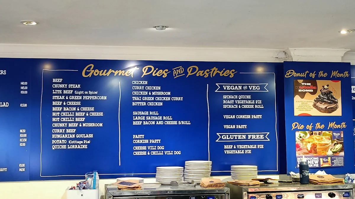 Menu, Café De Vili's