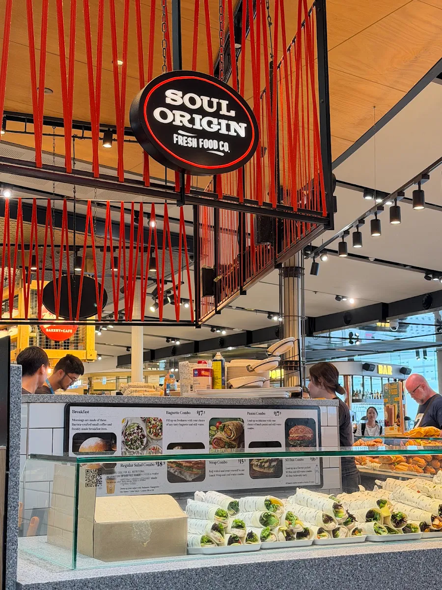 Menu, Soul Origin Sydney Domestic Airport T2