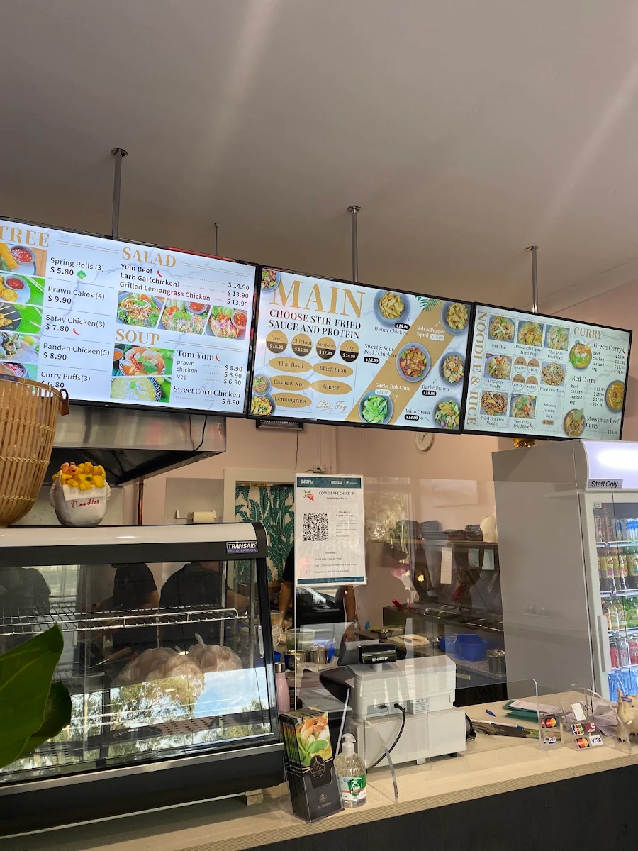 Menu, Hello Pattaya