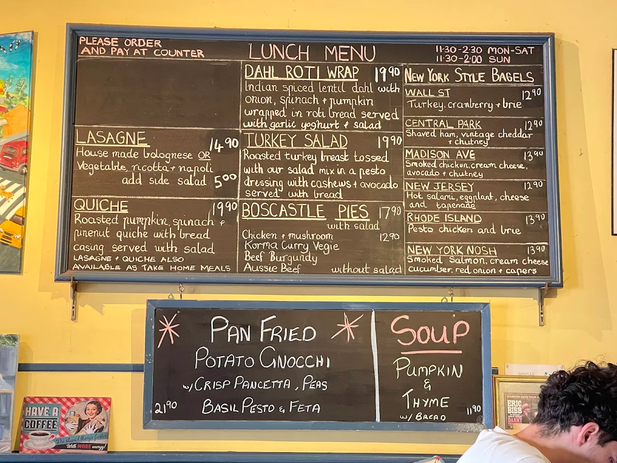 Menu, The Were Street Food Store