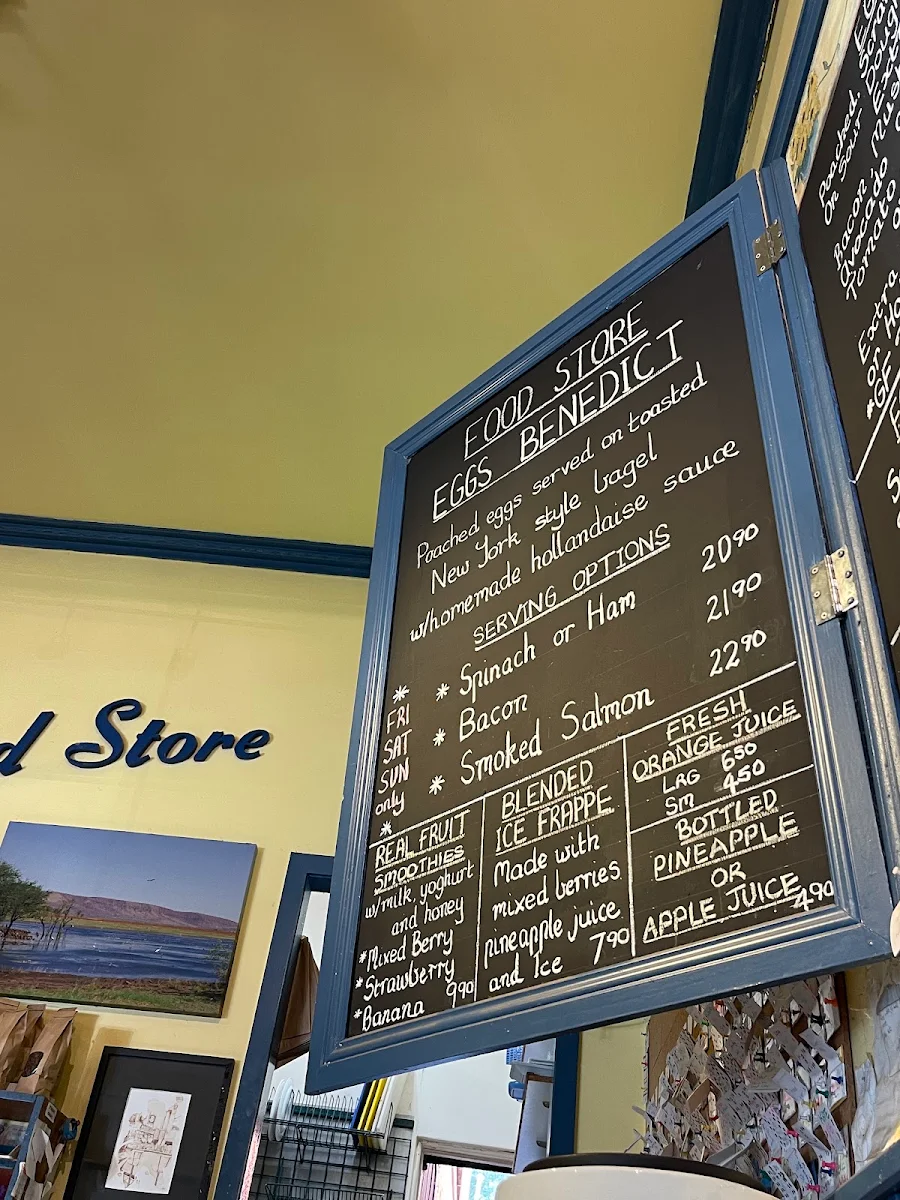 Menu, The Were Street Food Store