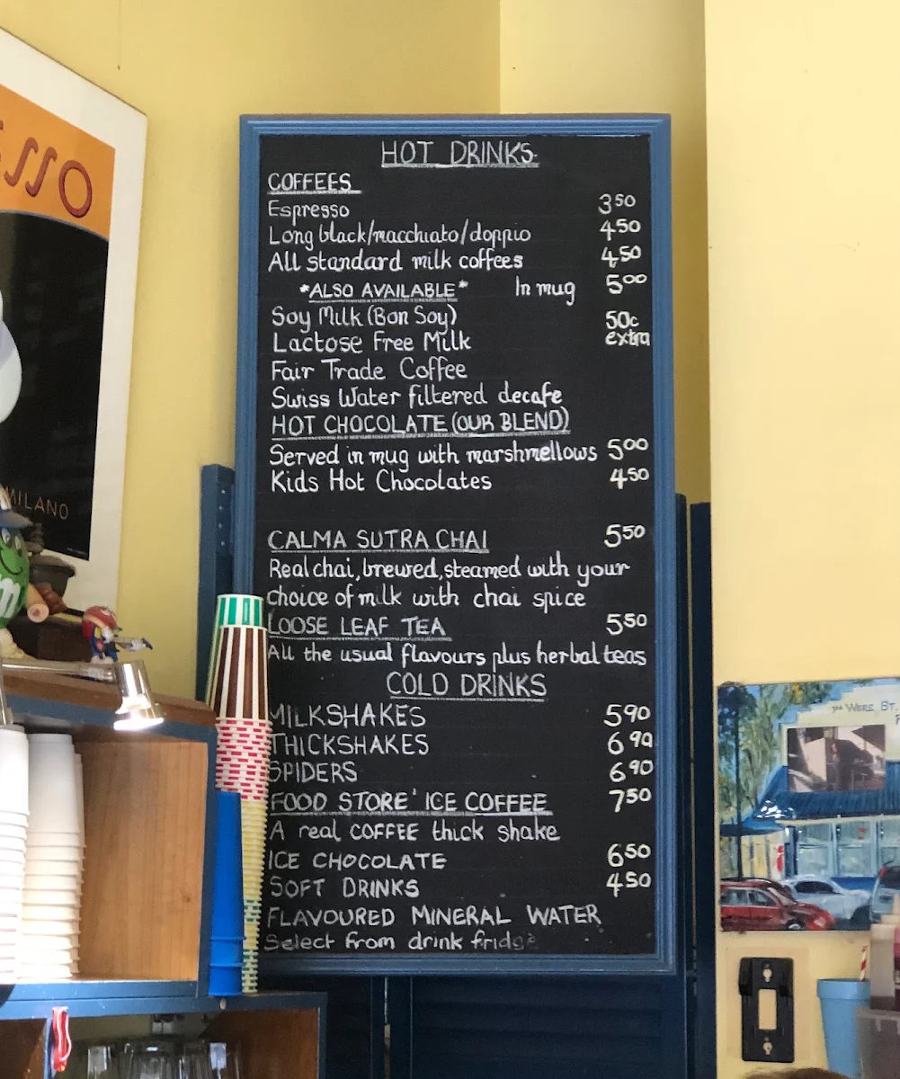 Menu, The Were Street Food Store