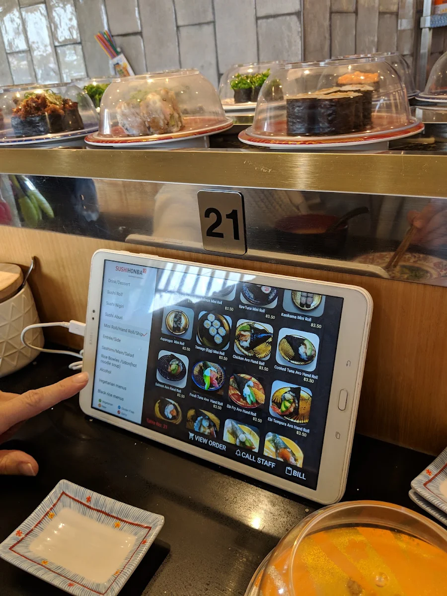 Menu, Sushi Honba Burleigh Waters