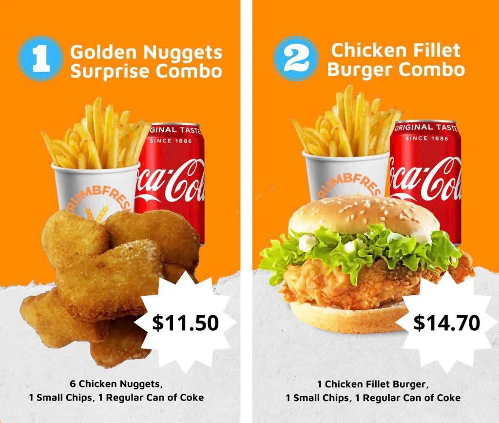 Menu, Biota Takeaway
