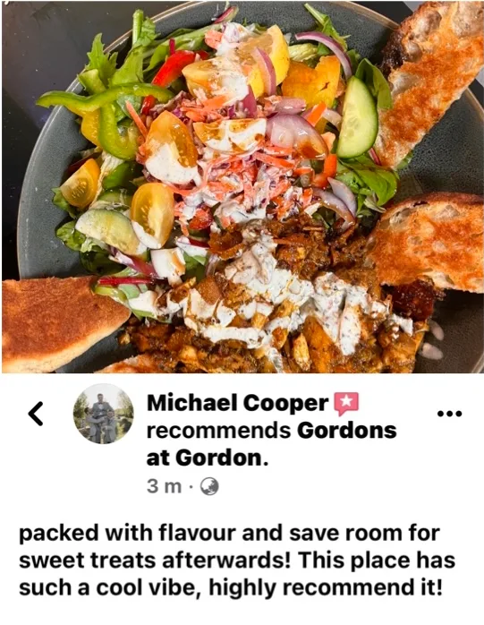 Menu, GordonS