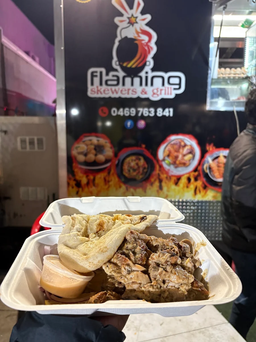 Food & drink, Flaming Skewers & Grill