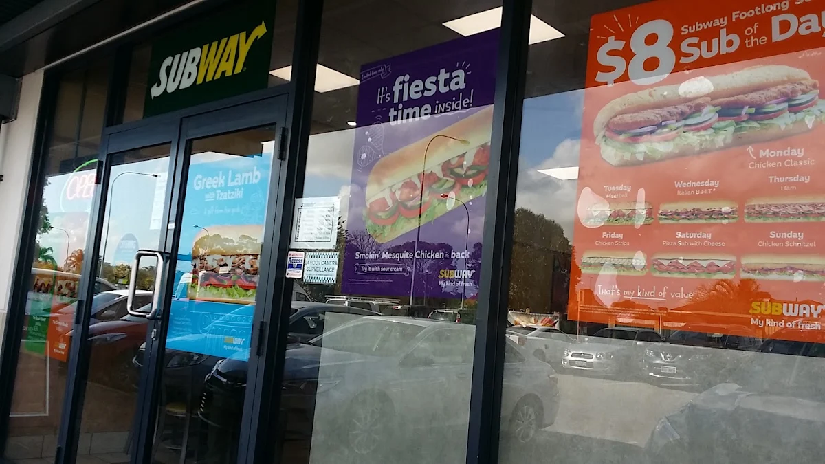 Menu, Subway