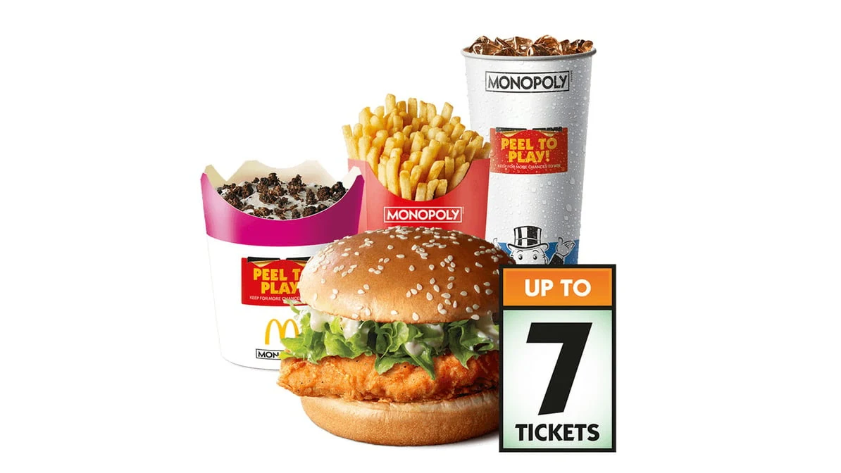 Menu, McDonald's Mareeba