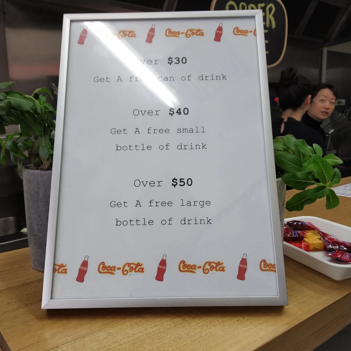 Menu, KIKO'S CATCH