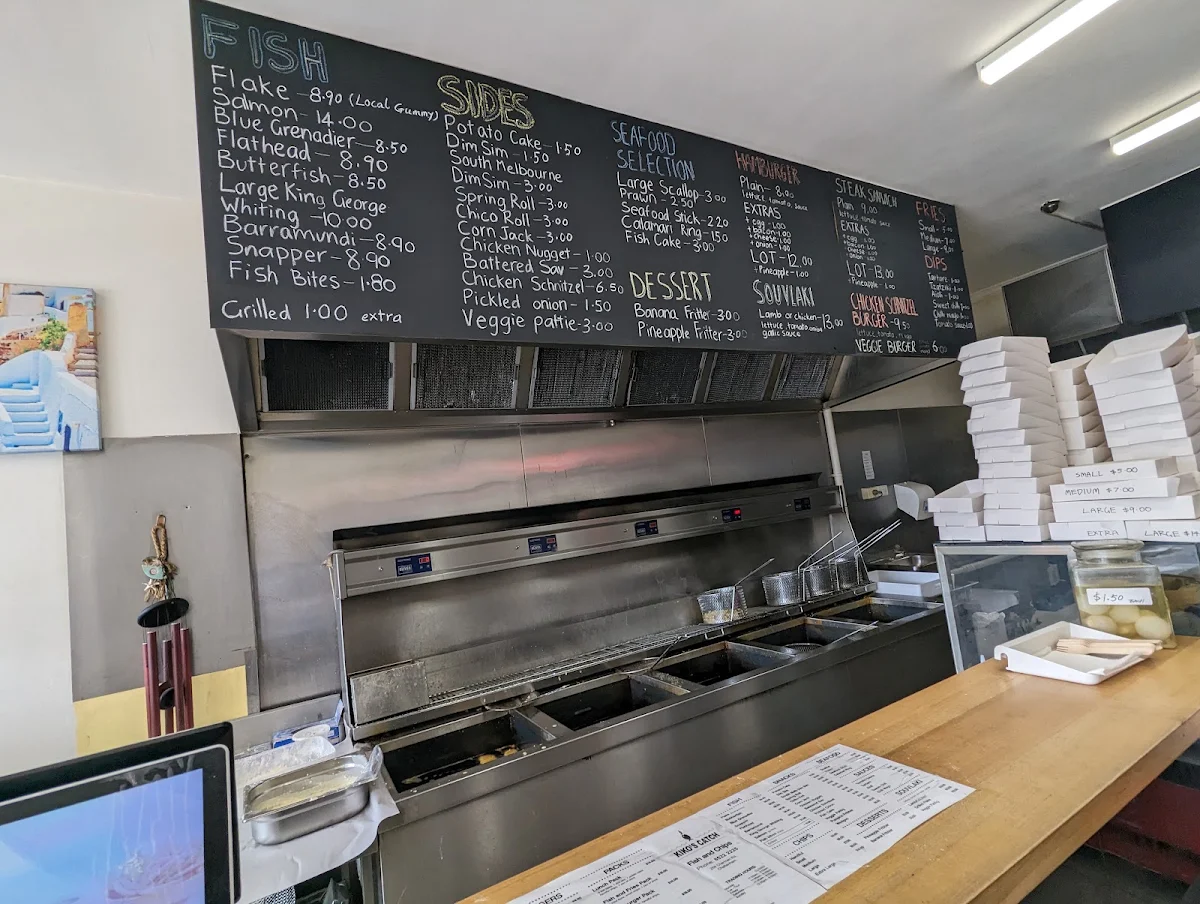 Menu, KIKO'S CATCH