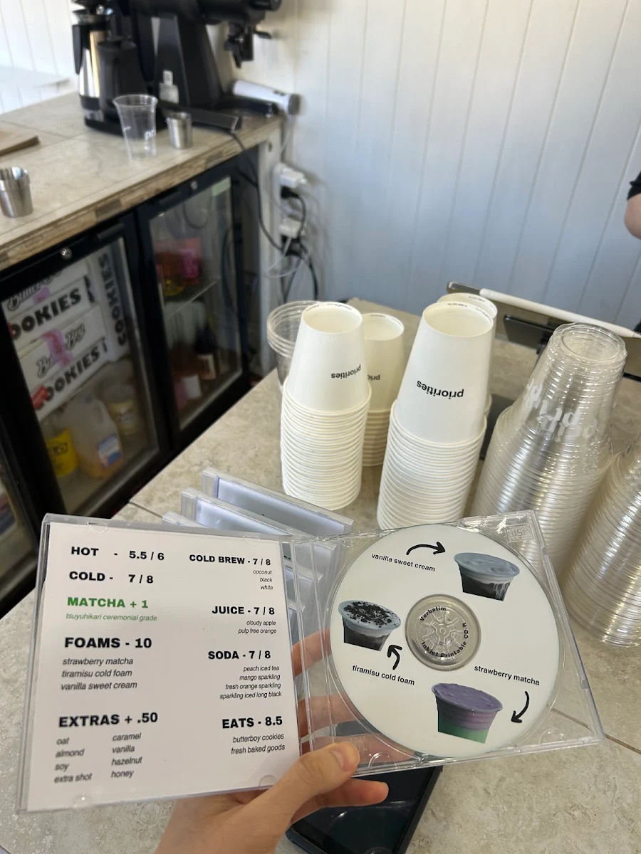 Menu, Priorities