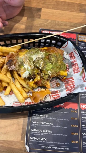 Menu, Benny's American Burgers - Magill Road