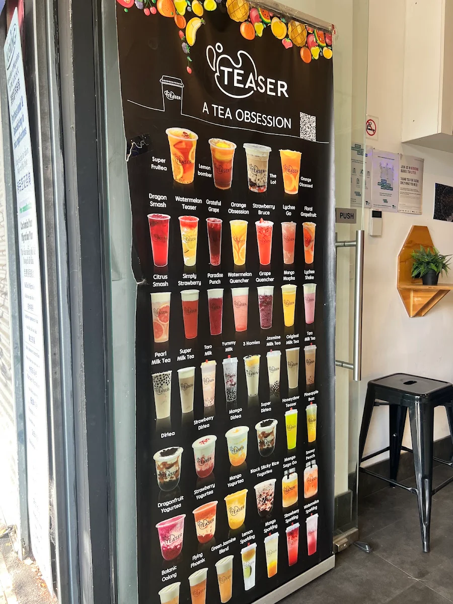 Menu, Teaser Footscray