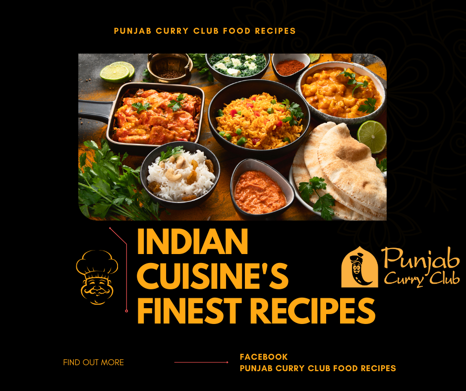 Menu, Punjab Curry Club Ipswich