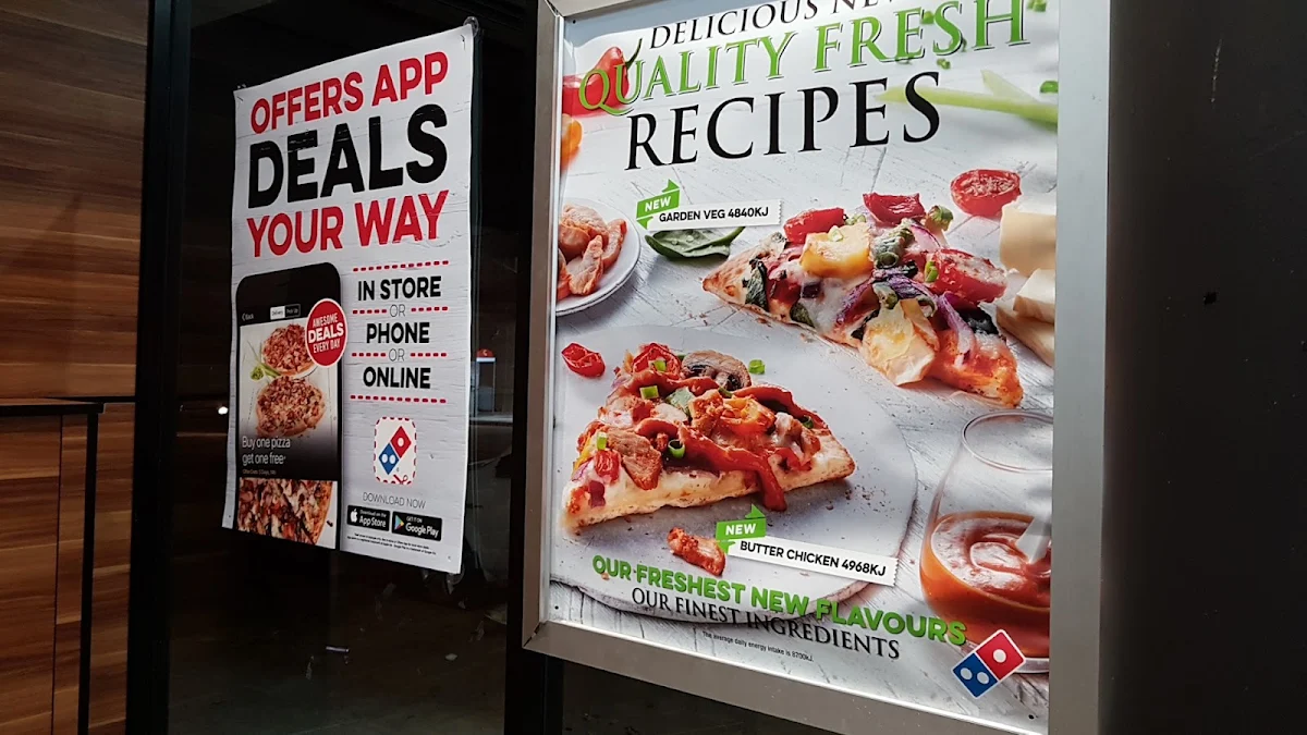 Menu, Domino's Pizza Northmead