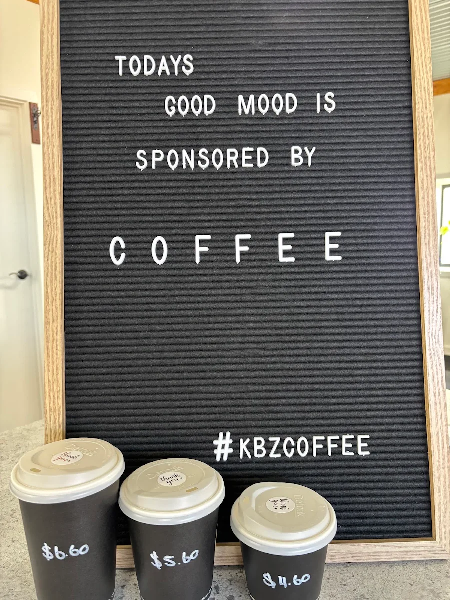 KB'z Coffee cover