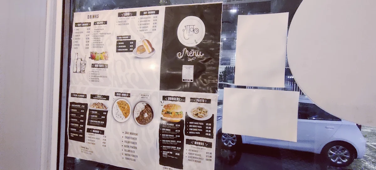 Menu, Shaak veg vegan NOG cafe and eggless cakes