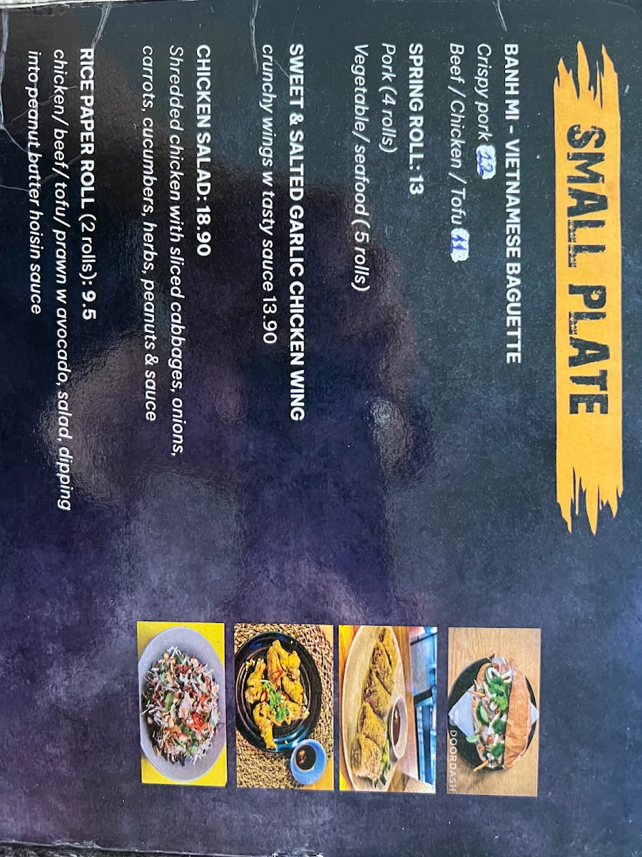 Menu, Vietnam Lotus