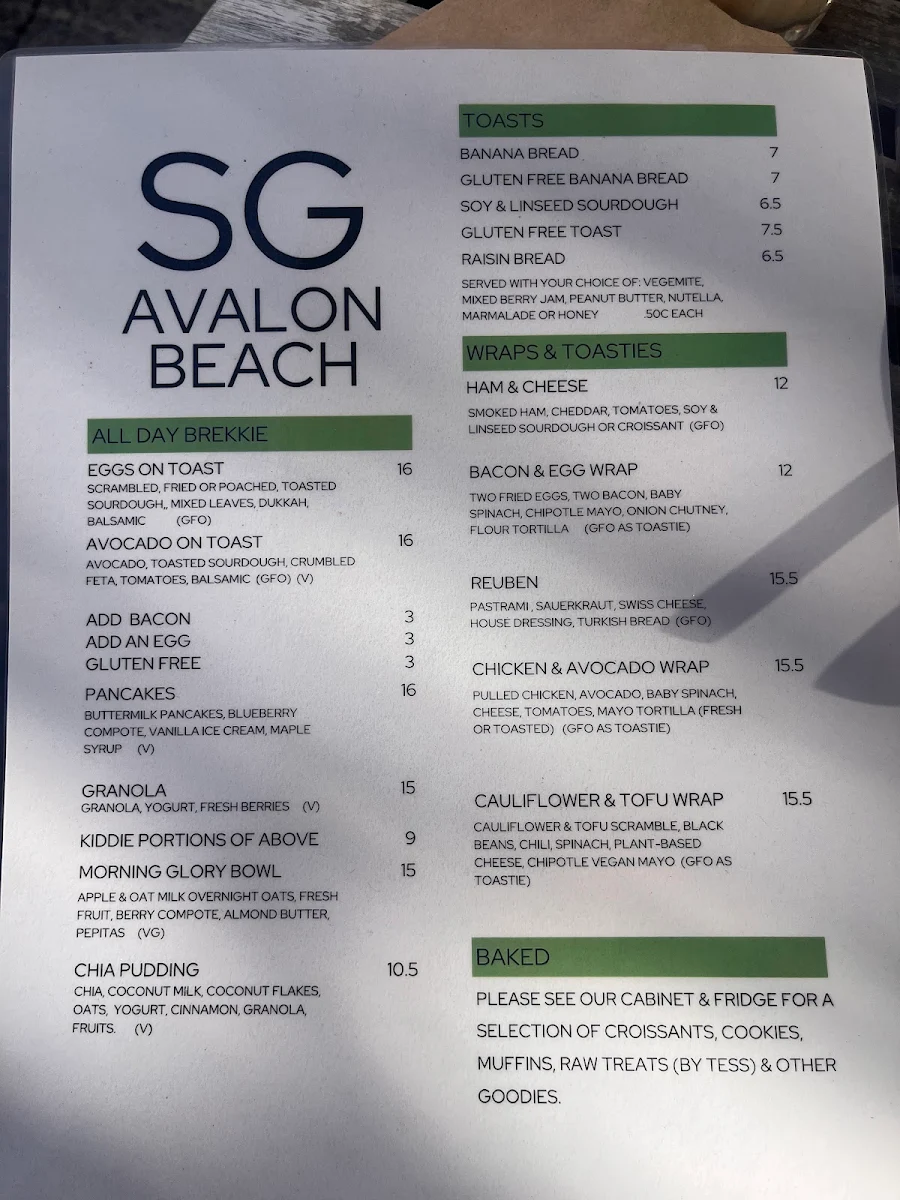 Menu, The Sneaky Grind