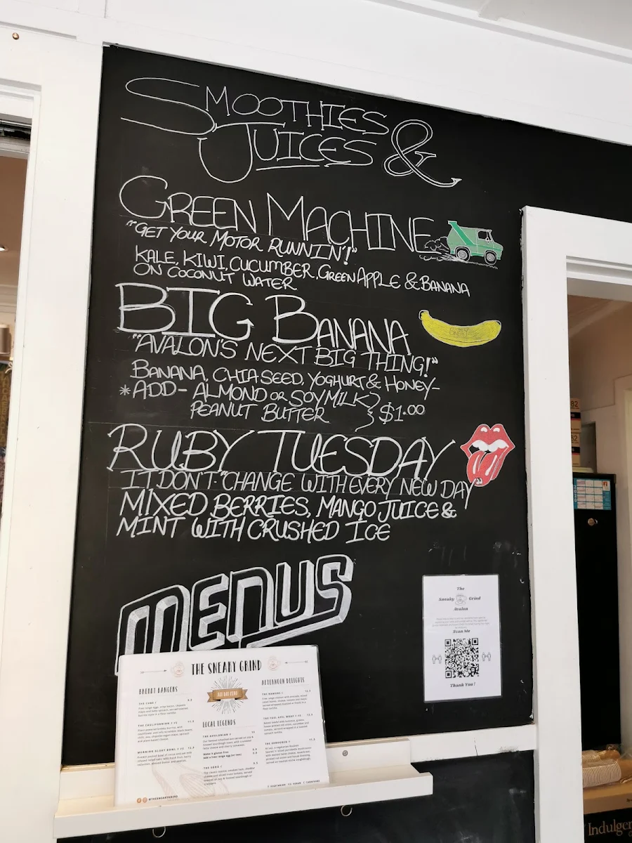 Menu, The Sneaky Grind
