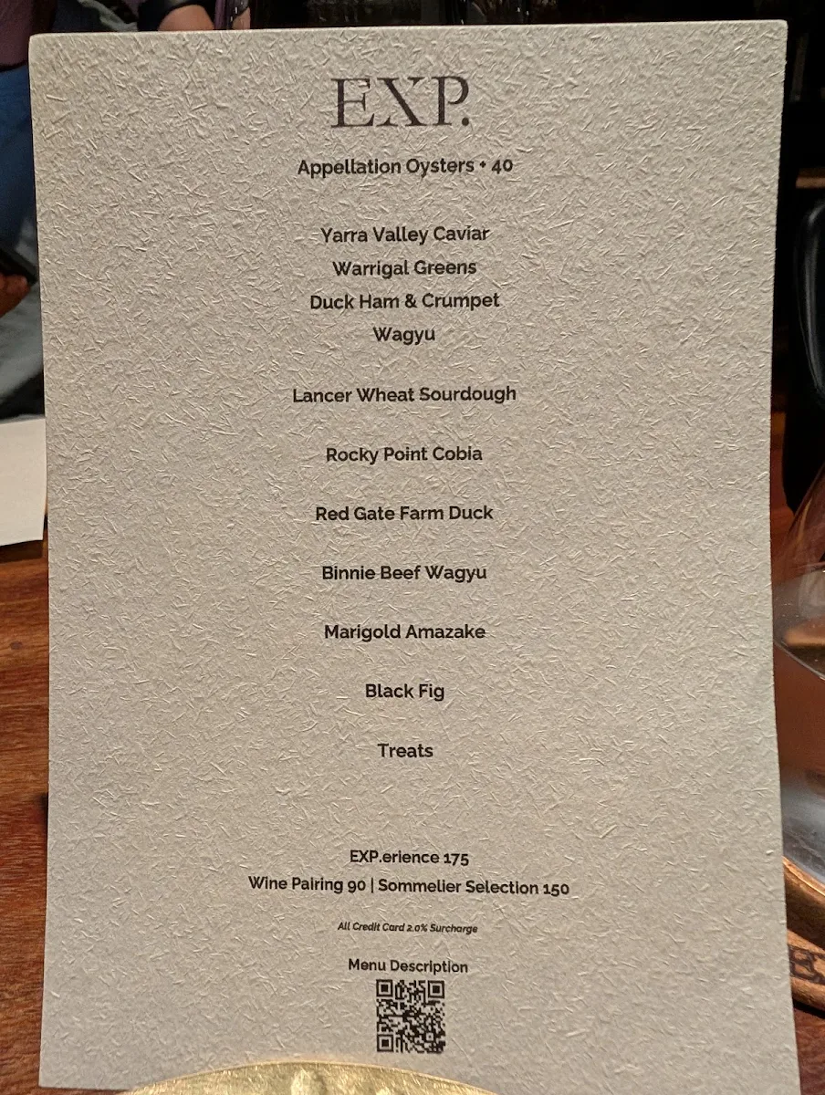 Menu photo 1
